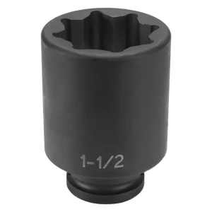 Grey Pneumatic 3/4″ Drive 1-1/8″ 8-Point Deep Impact Socket (3536SD)