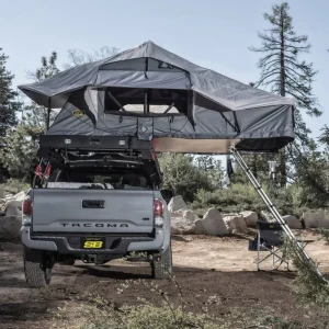 Smittybilt GEN2 Overlander Tent XL – Gray with Rainfly (SMB2683)