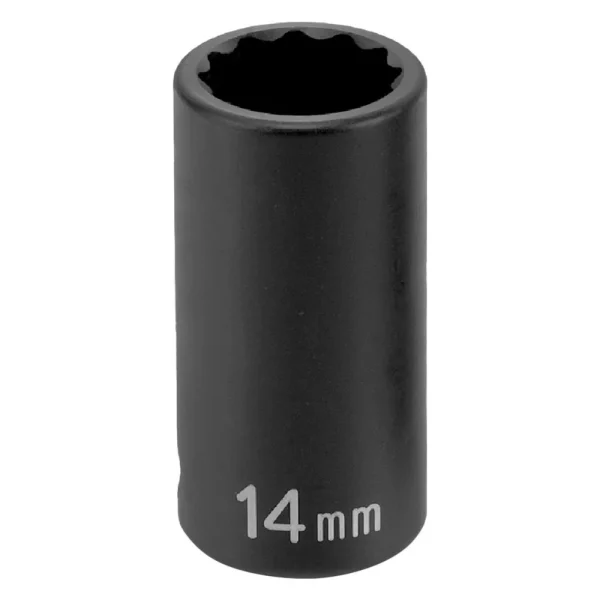 Grey Pneumatic 3/8″ Drive 19 Mm 12-Point Semi-Deep Impact Socket (1119MSD)