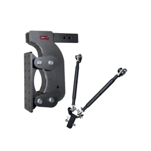 Gen-Y Hitch The BOSS TORSION-FLEX Pintle Plate 2.5″ Shank 15″ Drop 2.4K TW 21K Hitch & GH-0101 Stabilizer Kit (GH-1501)