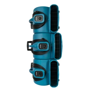 XPOWER 3/4 HP 3200 CFM Air Mover with Telescopic Handle and Wheels (P-800H-Blue) - view 3
