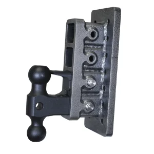 Gen-Y Hitch MEGA-DUTY 2″ Bolt-On 7.5″ Drop 2K TW 16K Hitch & GH-051 Dual-Ball & GH-032 Pintle Lock (GH-124)