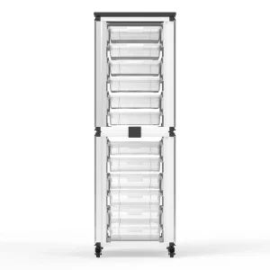 Luxor Workspaces Modular Classrm, 2 Stacked, 12 Small Bins (MBS-STR-12-12S) - view 3