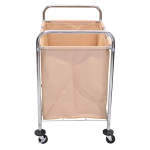 Luxor Workspaces Laundry Cart With Steel Frame And Canvas (HL14) - view 2