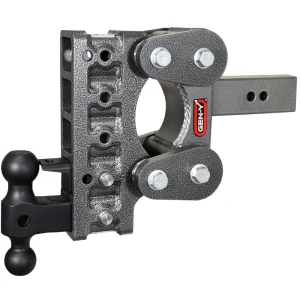 Gen-Y Hitch The BOSS TORSION-FLEX 2.5″ Shank 7.5″ Drop 1.1K TW 10K Hitch & GH-031 Dual-Ball & GH-032 Pintle Lock (GH-...