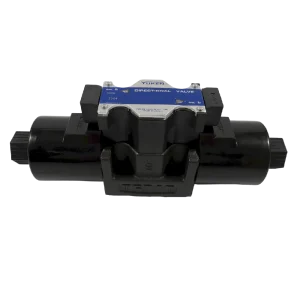 Yuken D05 Directional Valve, 12 VDC Coils, 2-Position Detented (DSG-03-2D3-D12-5090)