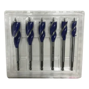 IRWIN Speedbor Spade Drill Bit Set – 6 Piece (IWAXSPM6PC) - view 2
