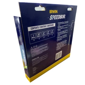 IRWIN Speedbor Spade Drill Bit Set – 6 Piece (IWAXSPM6PC) - view 4