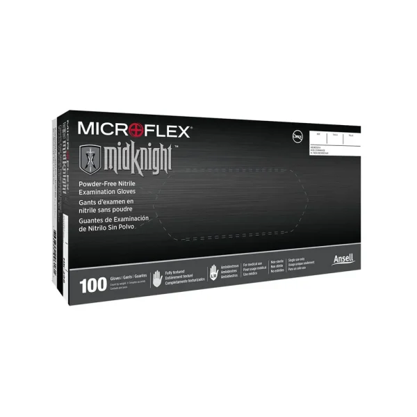 Microflex Midknight Touch Nitrile Gloves, X-Large (93-732-XL)