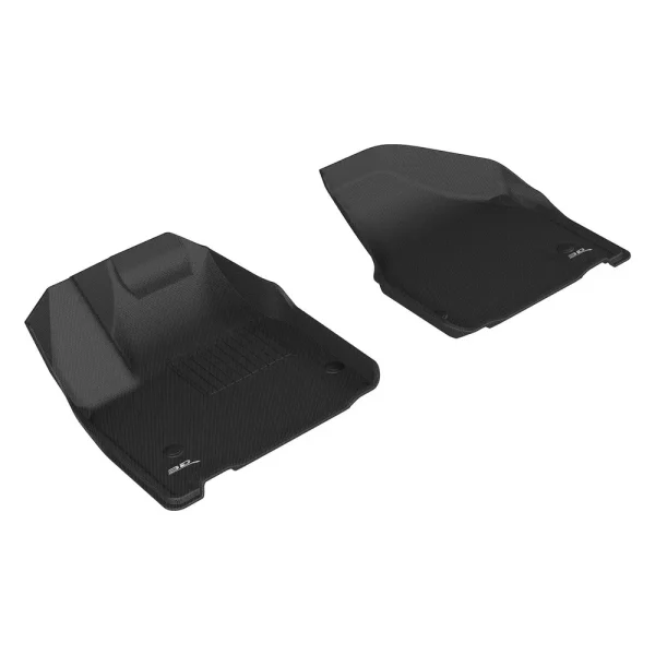 3D MAXpider Front Row Custom Fit Kagu Floor Mat, Black (L1CY00511509)