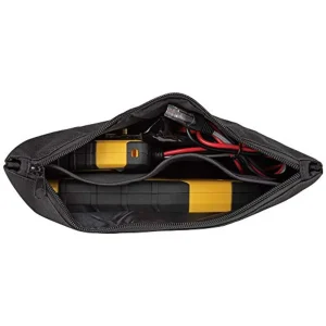 Klein Tools VDV770-500 Nylon Zipper Pouch, Divided Zip Black Bag, Various Use - view 2