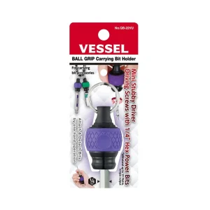 Vessel BALL GRIP Carrying Bit Holder – Purple (QB22VU) - view 2