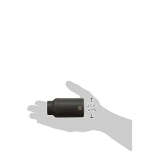 SK Tools 34283 1/2″ Drive 6 Point Deep Metric Impact Socket 33mm - view 4