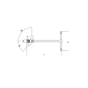Beta Tools 009520256 952 AS1/4-t-handle Wr. Swivelling Hex - view 2