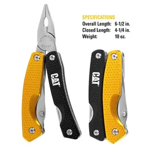 Caterpillar 980027 11-in-1 Multi Tool Stainless Steel Tools Aluminum Handles - view 3