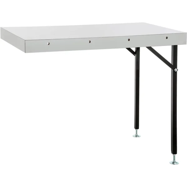 Shop Fox Deluxe Extension Table 44 x 27 Inches Laminated Surface (D3108)
