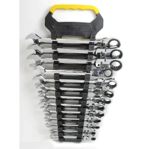 Titan Tools 17366 13pc SAE Flex Ratcheting Wrench Set - view 2
