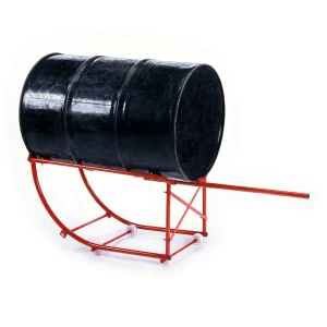 American Forge & Foundry 55 Gallon Drum Cradle with 660 lb Capacity, Mobile (8656)