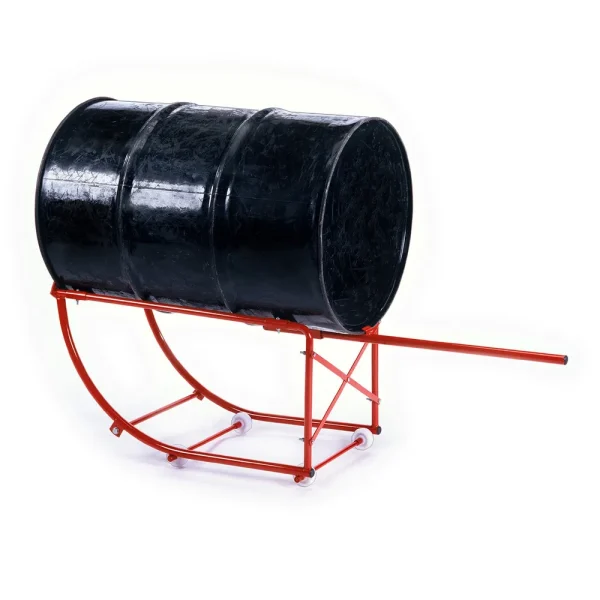 American Forge & Foundry 55 Gallon Drum Cradle with 660 lb Capacity, Mobile (8656)
