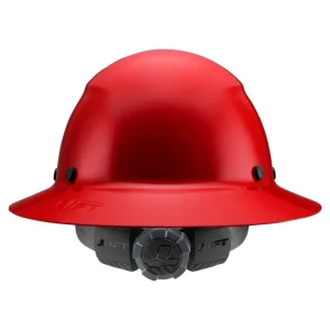 Lift Safety Red DAX Full Brim Hard Hat (HDF-20RG) - view 4