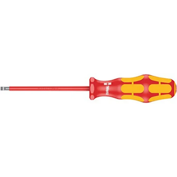 Wera Screwdriver for Slotted Screws “160i VDE” Insulated 0.6×3.5x100mm (05006110001)