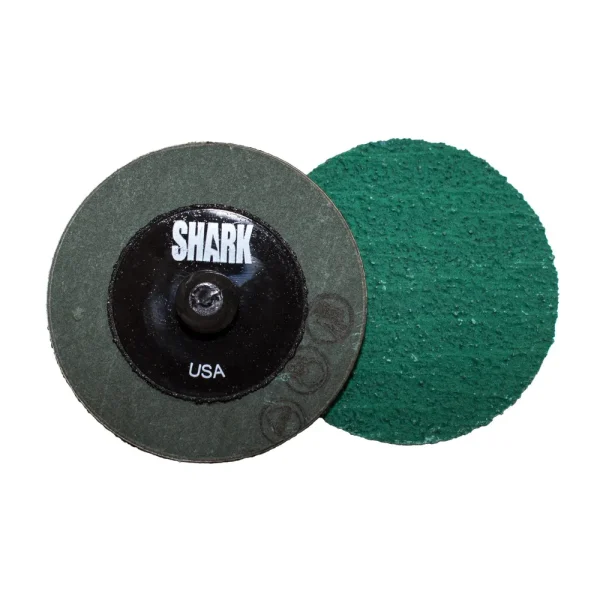 Shark Industries 12613 2″ Green Zirconia Mini Grinding Discs 24 Grit – 25 Pk