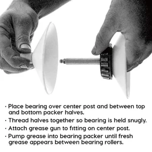 Powerbuilt 648480 Plastic Bearing Packer, White, Large - view 4