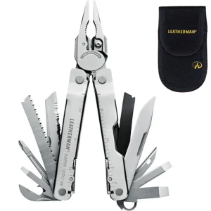 Leatherman 831180 Super Tool 300 Multi-Tool with Black Nylon Sheath (Stainless)