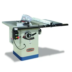 Baileigh 220V 1 Phase 10″ Entry Level Cabinet Style Table Saw (1229612)