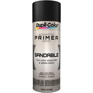 Dupli-Color 12oz Black Hot Rod Sandable Primer Spray Paint (DAP1698)