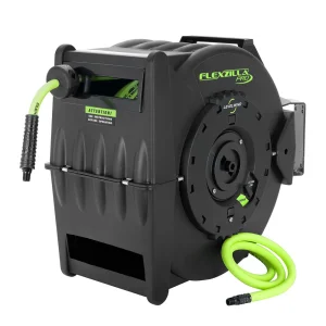 Flexzilla Legacy L8306FZ Levelwind 3/8″ x 75′ Hose Reel (L8306FZ)