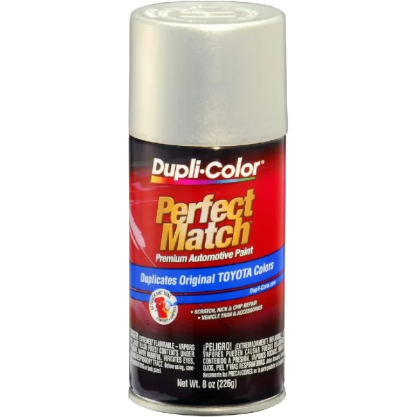 Dupli-Color 8oz Toyota Silver Opal Metallic Automotive Paint (BTY1608)