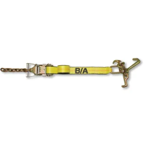 B/A 2″ x 8′ Towing Ratchet Chain & Cluster Tie-Down Strap WLL 4000