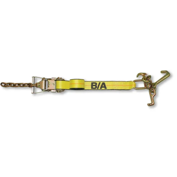 B/A 2″ x 8′ Towing Ratchet Chain & Cluster Tie-Down Strap WLL 4000