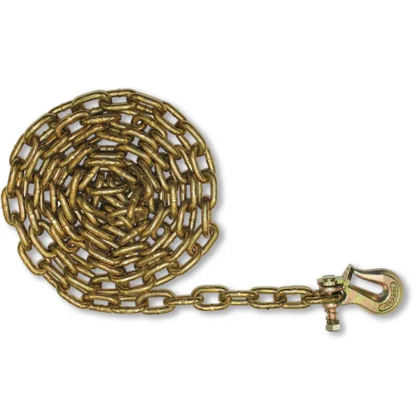 B/A G70 3/8″ Chain With Twist Lock, 10′ WLL 6600 LBS – 1 Hook
