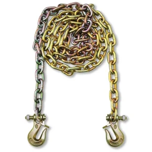 B/A G70 3/8″ Chain With Twist Lock, 20′ WLL 6600 LBS – 2 Hooks