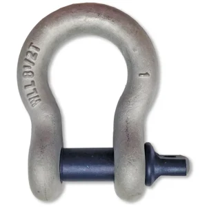 B/A 3/8″ Carbon Screw Pin Anchor Shackle WLL 1 Ton