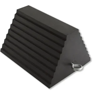 B/A Rubber Wheel Chock 6″ H x 9 3/4″ W x 8″ D