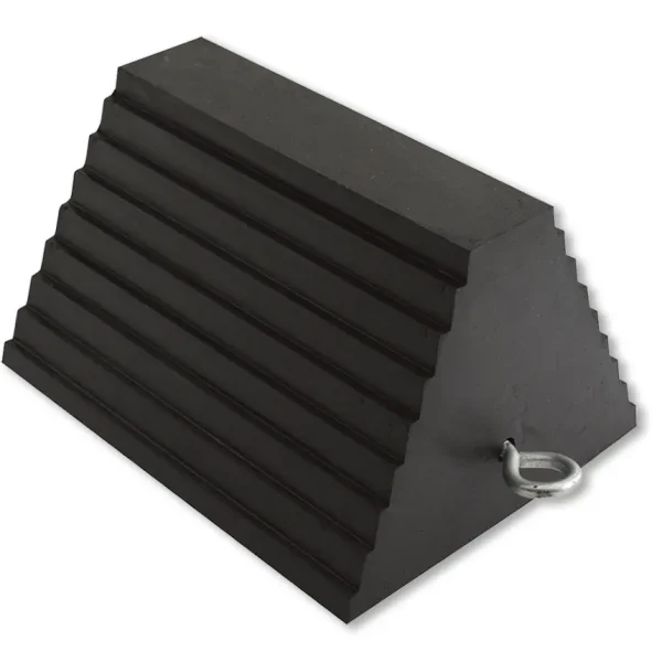 B/A Rubber Wheel Chock 6″ H x 9 3/4″ W x 8″ D