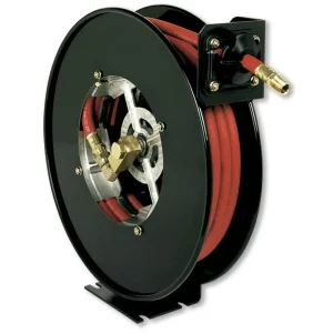 Retractable Reel with 50′ x 1/2″ PVC Hose