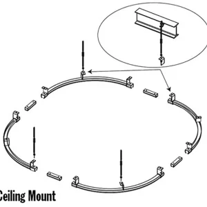 Goff Aluminum Prep Station – Floor Mount - view 4
