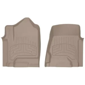 WeatherTech FloorLiner HP Tan Polyethylene Floor Mat Set – 4512951IM