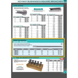 HHIP 7/16″ HIGH SPEED STEEL SQUARE PUSH BROACH (2006-0124) - view 2