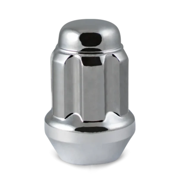 RHI Automotive 12×1.25 Closed End Spline 6 Lug 1.38″ Chrome 24 Lugs 1 Key (8747K6-C)
