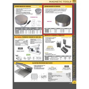 HHIP 8″ FINE POLE ROUND MAGNETIC CHUCK (3402-0824) - view 4
