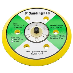 Eastwood Concours 6 Inch Backer Plate for 6 Pads (66344)