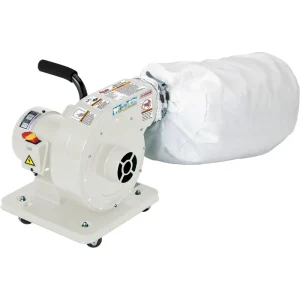 Grizzly Industrial 1 HP Light Duty Dust Collector – Polar Bear Series (G1163P)