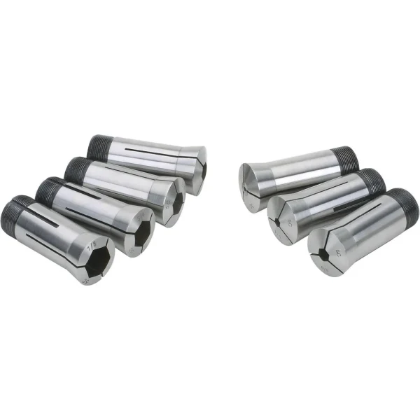 Grizzly Industrial 5-C Collet Set-Hex, 7 Pc. (H7505)