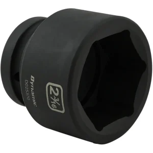Dynamic Tools 2-3/16” X 1″ Drive, 6 Point Standard Length, Impact Socket (D025370) - view 2