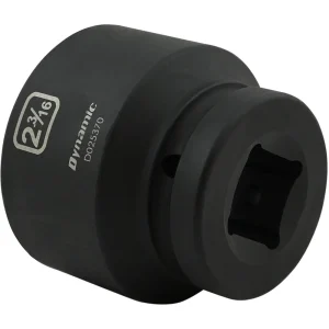 Dynamic Tools 2-3/16” X 1″ Drive, 6 Point Standard Length, Impact Socket (D025370) - view 3